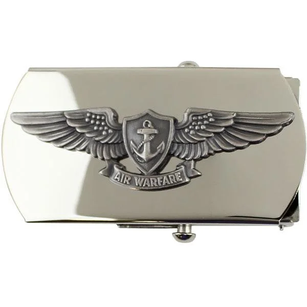 Navy Belt Buckle: Aviation Warfare Enlisted