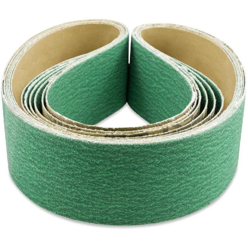 2 X 36 Inch Premium Zirconia Sanding Belts, 6 Pack