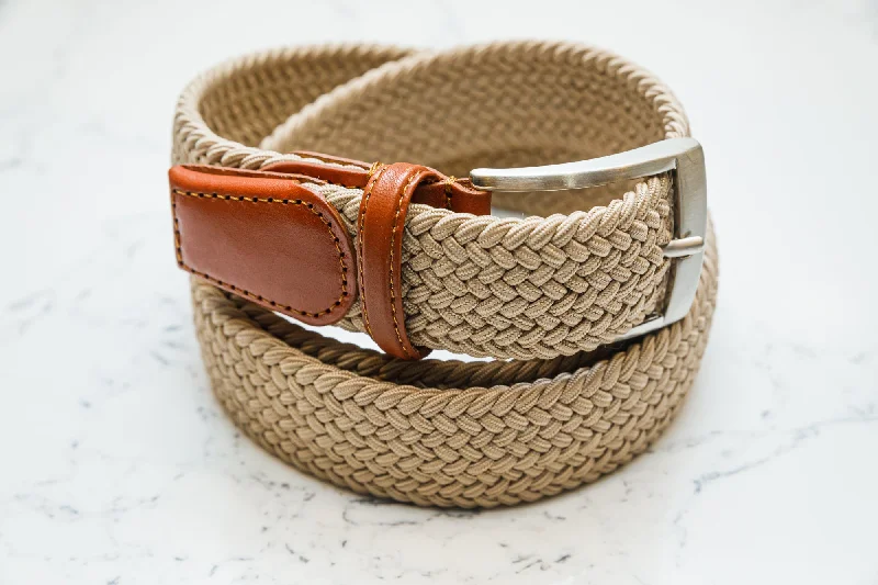 The Uno Casual Belt - Beige