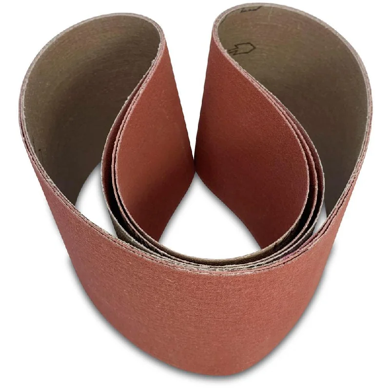 3 X 79 Inch EdgeCore Ceramic Sanding Belts, 4 Pack