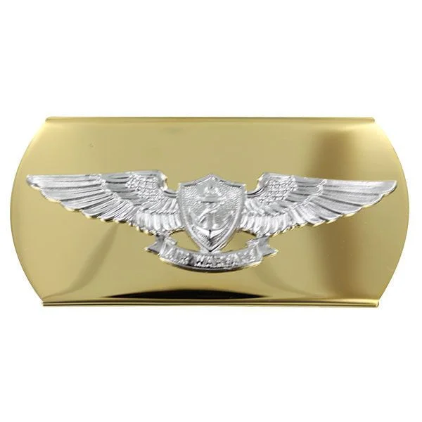 Navy Belt Buckle: Aviation Warfare Chief Petty Officer