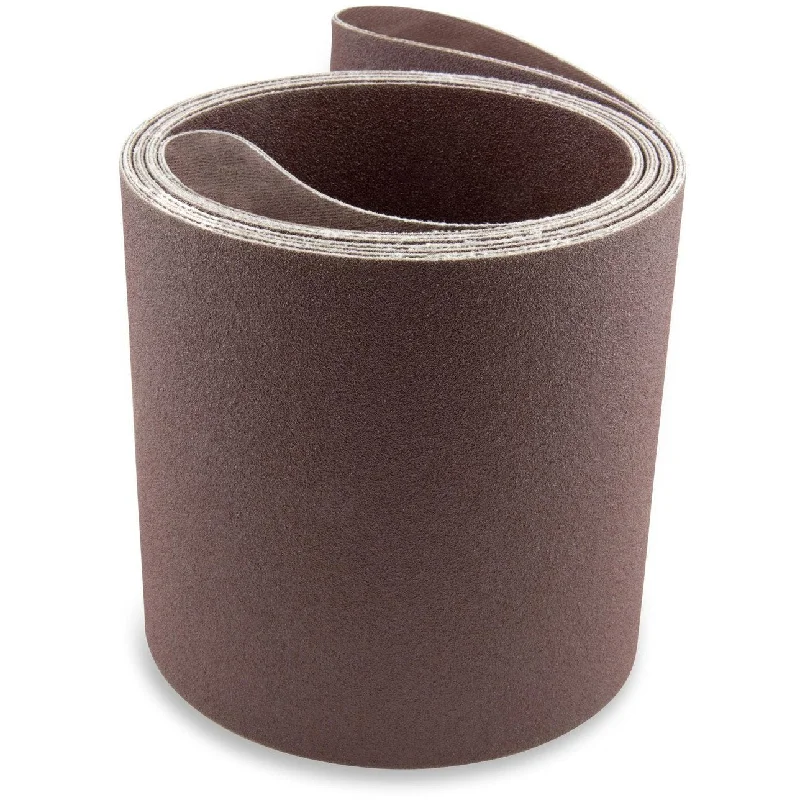 6 X 168 Inch Aluminum Oxide Wood & Non-Ferrous Sanding Belts, 2 Pack