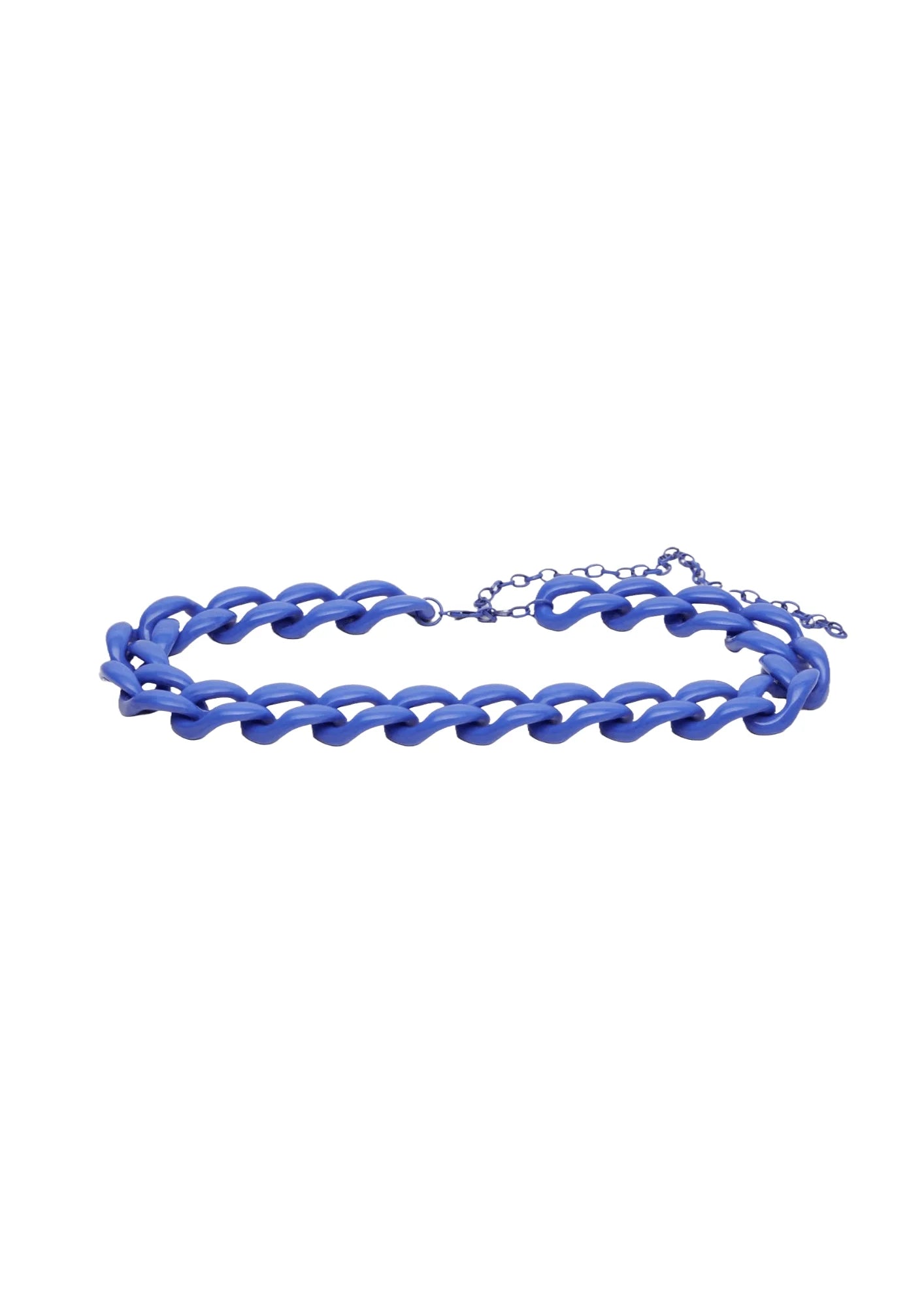 BLUE CHAIN BELT