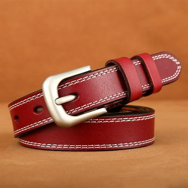 Leather belts for women