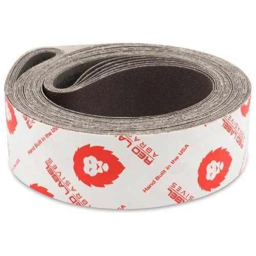 2 X 72 Inch Aluminum Oxide Metal Sanding Belts, 6 Pack