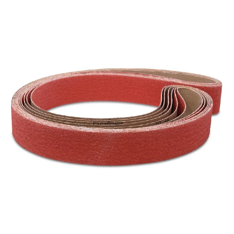 3 X 132 Inch EdgeCore Ceramic Sanding Belts, 4 Pack