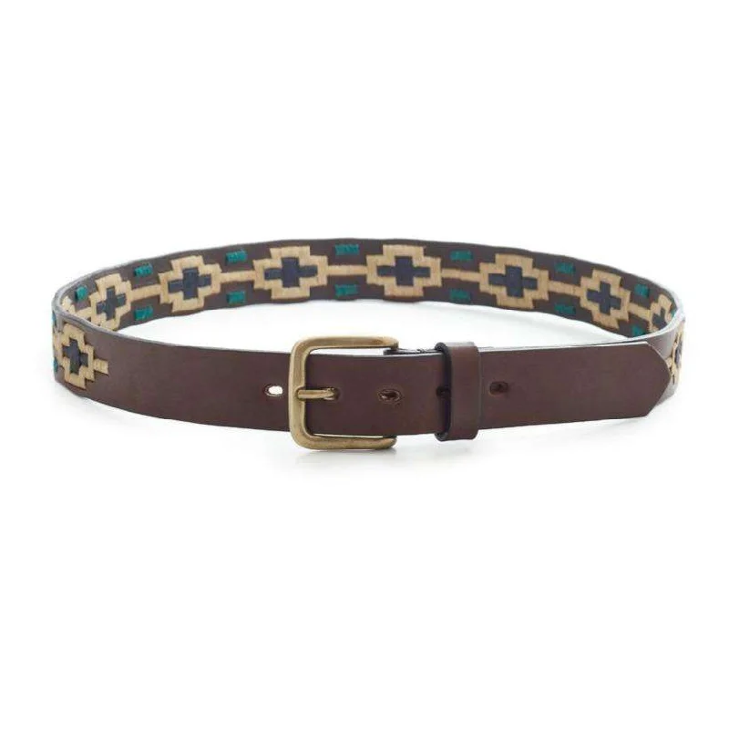 Sydney Azteca Leather Belt