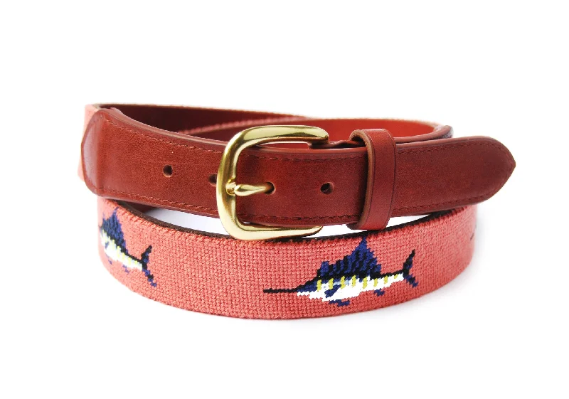 SWORD FISH NEEDLEPOINT BELT™