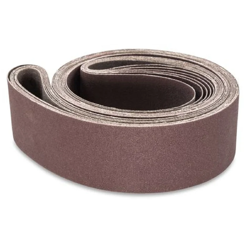 3 X 79 Inch Aluminum Oxide Metal Sanding Belts, 4 Pack