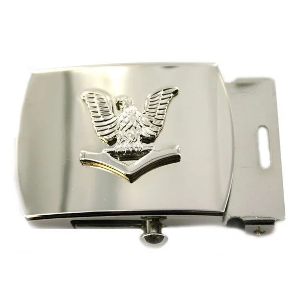 Navy Belt Buckle: E4 Petty Officer Third Class