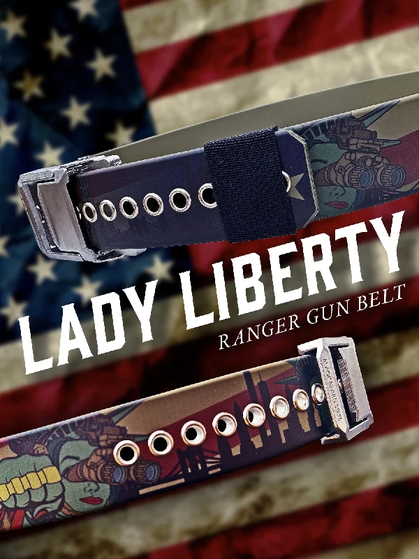 LADY LIBERTY RANGER GUN BELT- ONE SIZE