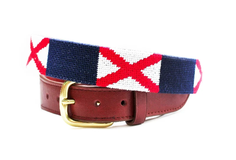 ALABAMA FLAG NEEDLEPOINT BELT™