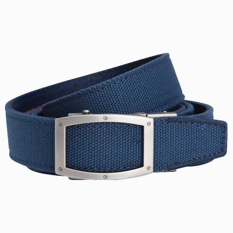 Newport Navy Golf Ratchet Belt 1.38" [35mm]