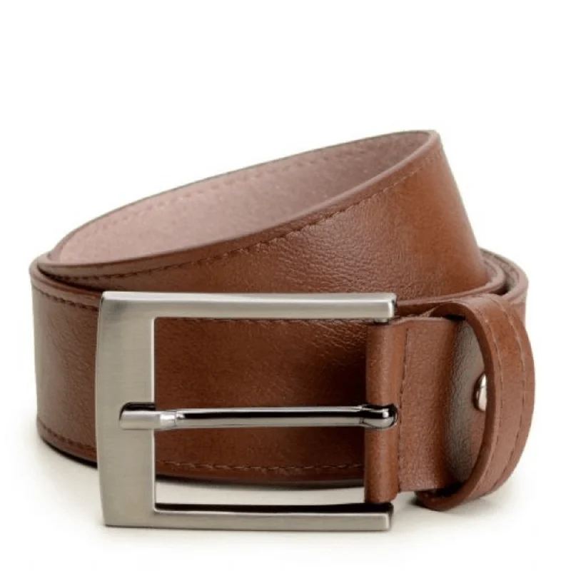 Casual vegan belt by Ahimsa - tan