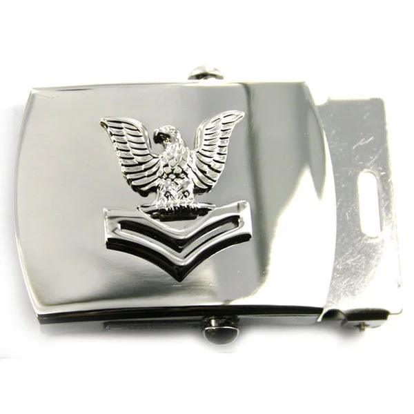 Navy Belt Buckle: E5 Petty Officer Second Class