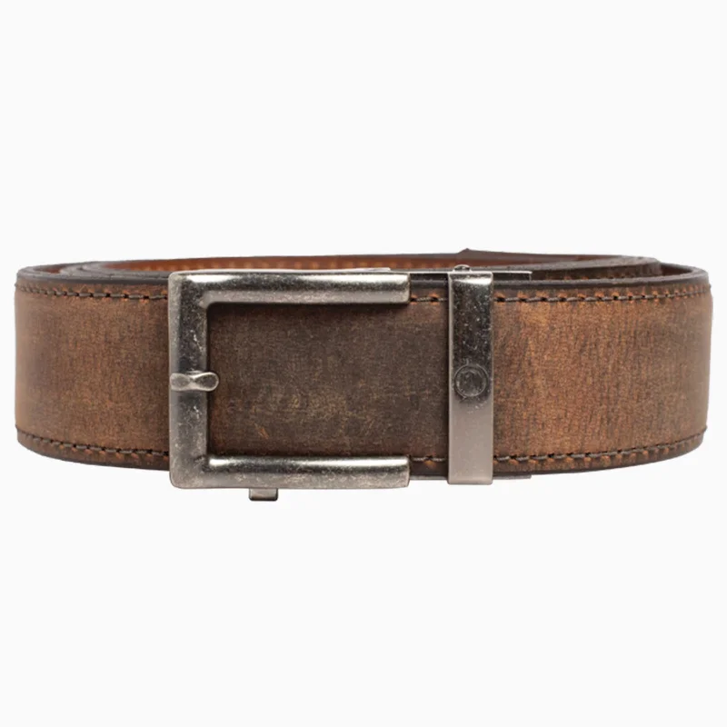 Crazy Horse Brown EDC Ratchet Belt 1.5" [38mm]