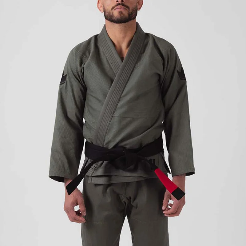 Kingz The ONE Jiu Jitsu Gi - Military Green - FREE White Belt