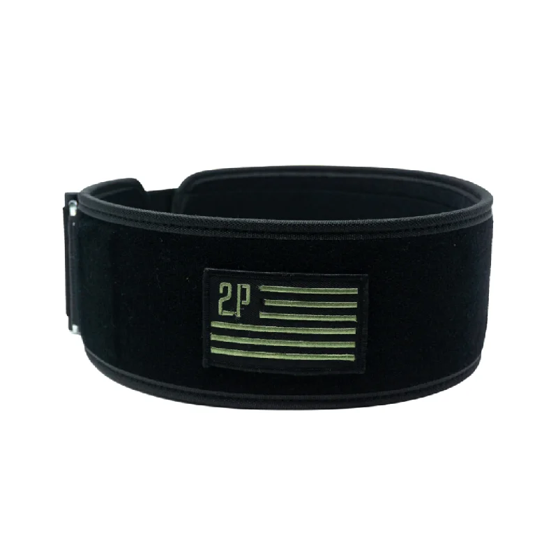 Green Velcro Patch 4" Weightlifting Belt