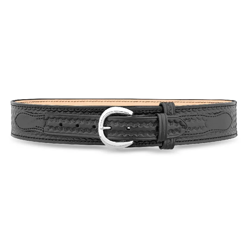 2-1/4" Basketweave Leather River Belt