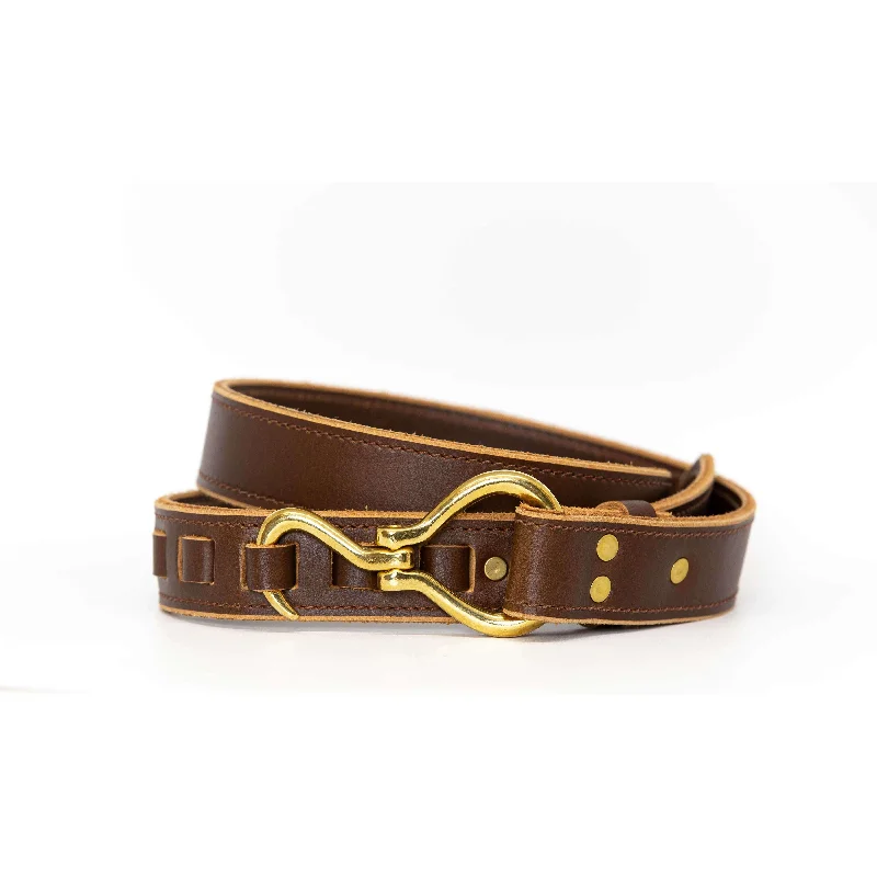 Brown Buffalo Hoof Pick Belt