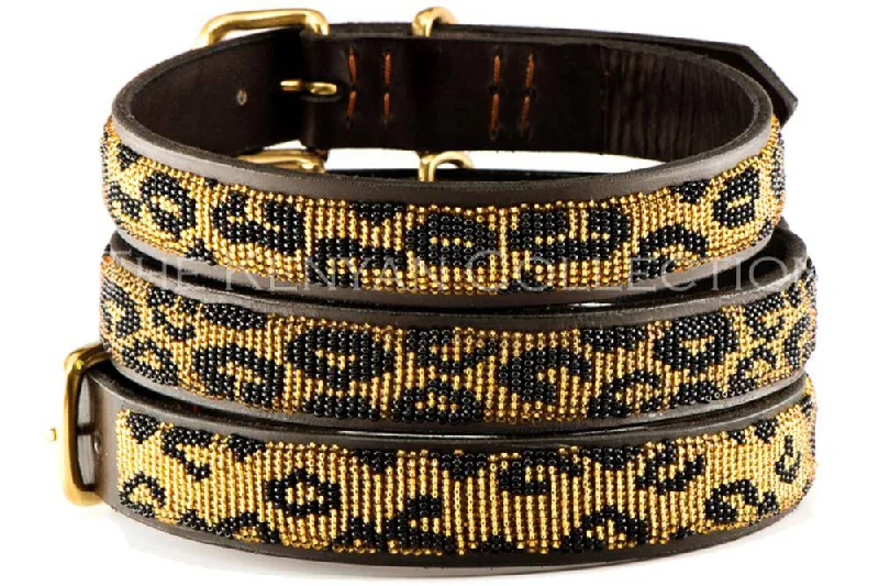 Leopard Belt in Wide Width