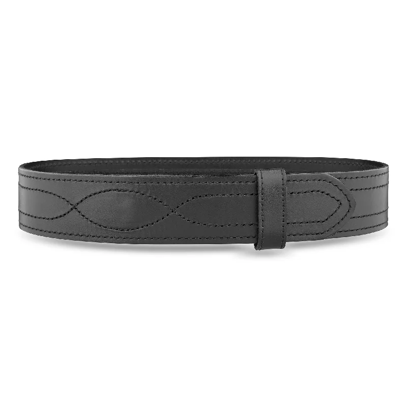 2-1/4" Plain Leather Buckleless Outer Belt