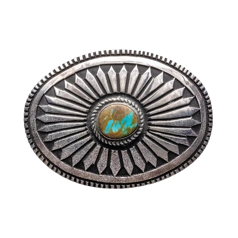 Royston Turquoise Belt Buckle | Elvira Bill