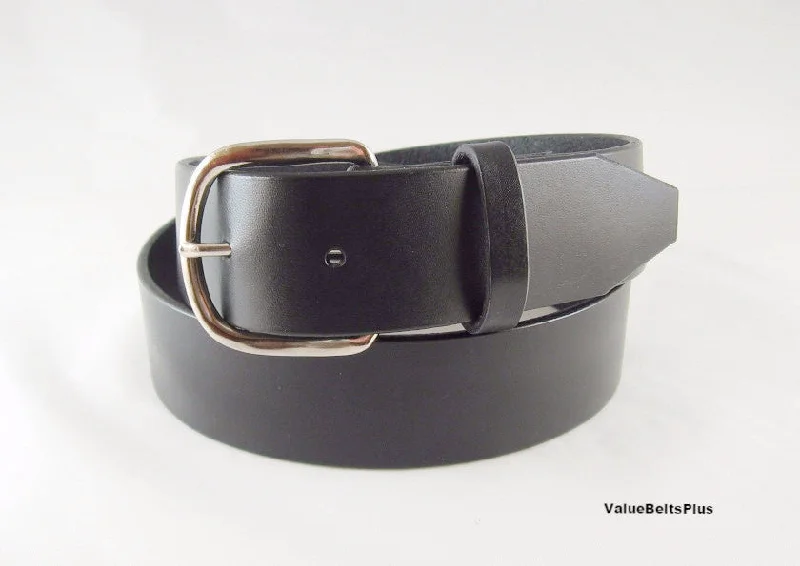 1.5 in. Versatile Leather Men's Casual Jeans Belt 9-10 oz. Removeable Buckle - 4 Colors