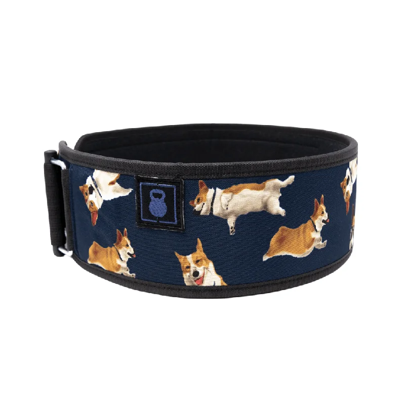 Winston the Corgi 2.0 4" Weightlifting Belt