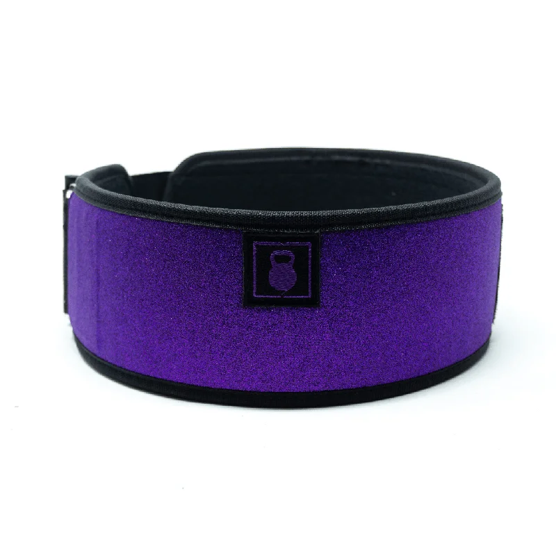 Purple Pulse 4" Weightlifting Belt