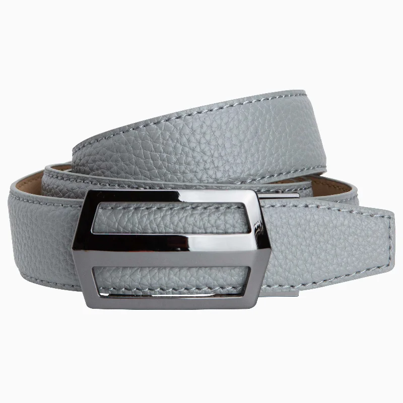 Classic Smoke Grey Golf Ratchet Belt 1.38" [35mm]