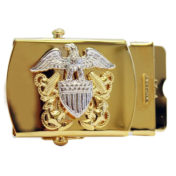 Navy Belt Buckle: Officer