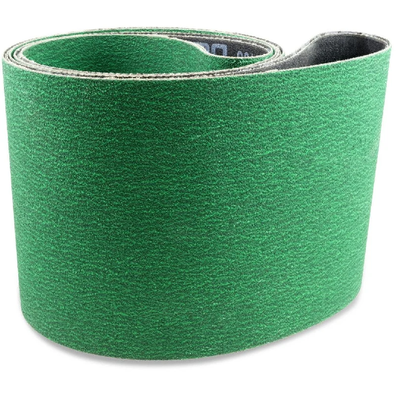 6 X 89 Inch Premium Zirconia Sanding Belts, 2 Pack