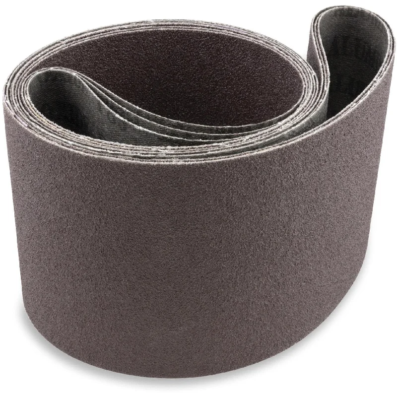 6 X 80 Inch Aluminum Oxide Wood & Non-Ferrous Sanding Belts, 2 Pack