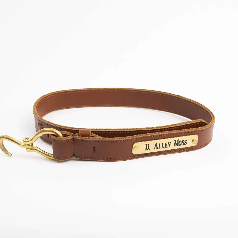 Premium Tan Buffalo Hoof Pick Belt