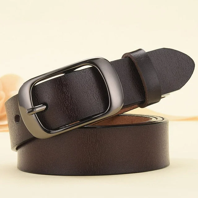 Leather Casual Belt For Female