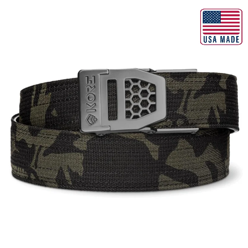 X6 GUNMETAL BUCKLE | MULTICAM® TACTICAL GUN BELT 1.5"