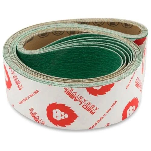 2 X 42 Inch Premium Zirconia Sanding Belts, 6 Pack