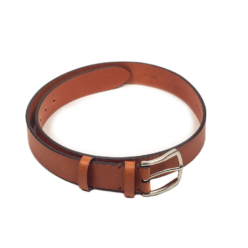 London Tan calf Olimpo casual belt