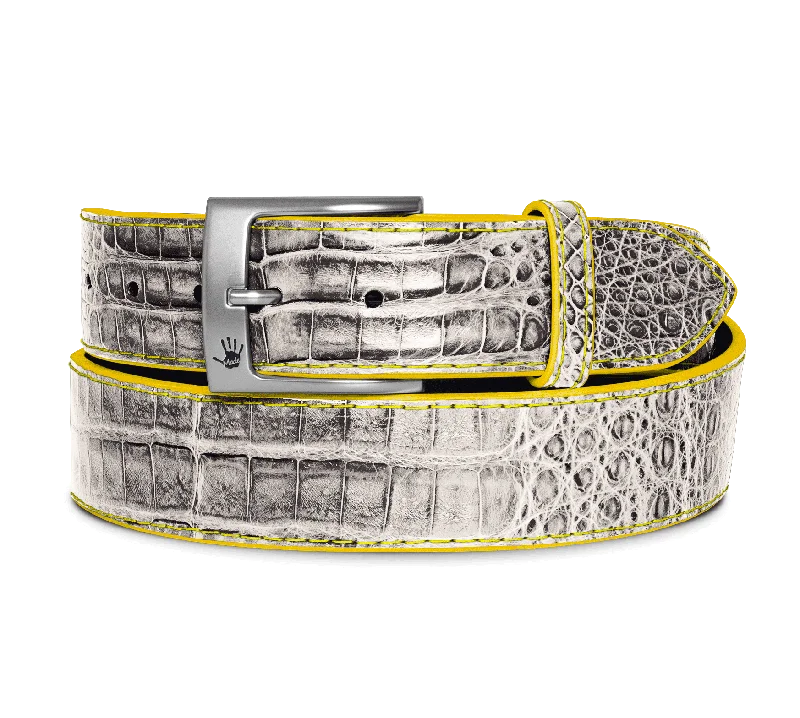 Men's Custom Colombian Croc Belt