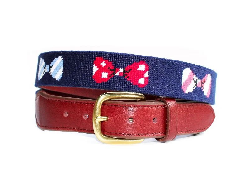 BOW TIE NEEDLEPOINT BELT™