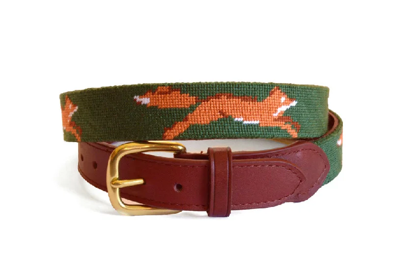 FOX NEEDLEPOINT BELT™