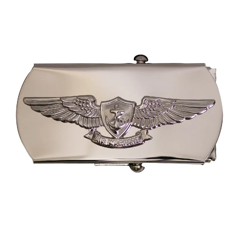 Navy Belt Buckle: Aviation Warfare Enlisted