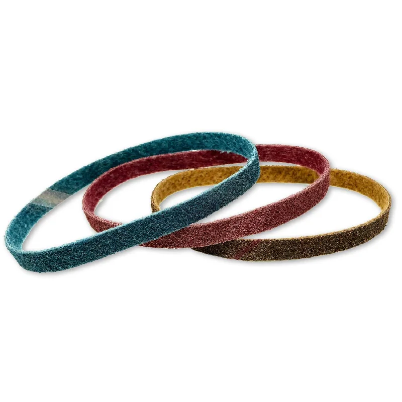 1 X 30 Inch Non Woven Surface Conditioning Sanding Belts