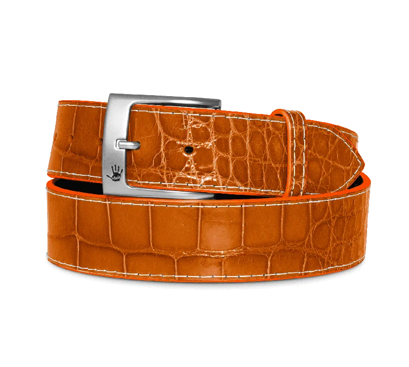 Men's Custom Alligator Belt