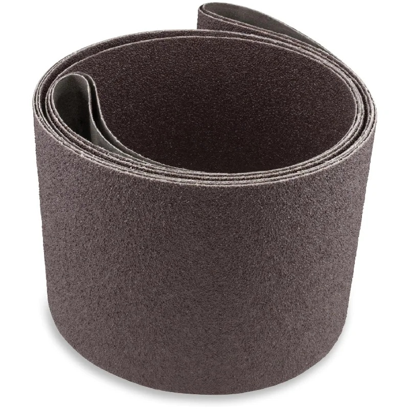 4 X 52 1/2 Inch Aluminum Oxide Metal Sanding Belts, 3 Pack