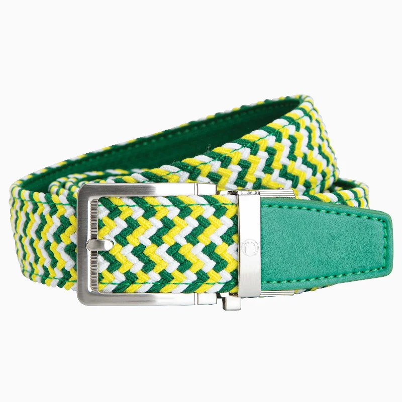 Braided Augusta Golf Ratchet Belt 1.38" [35mm]