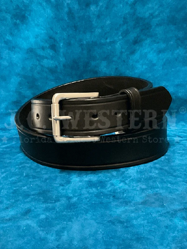 Gingerich 8016-18 Mens Lagrange Creased Casual Belt Black