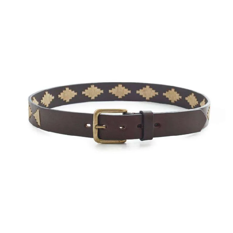 El Cairo Inca Leather Belt